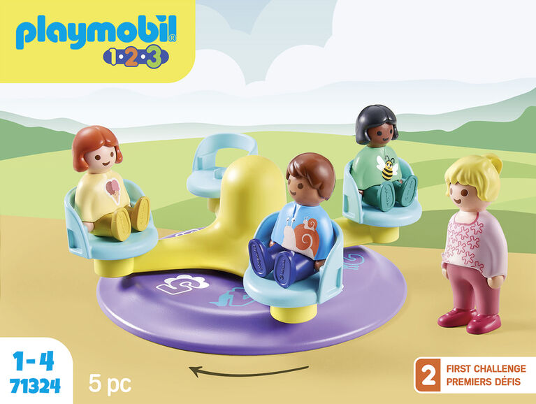 PLAYMOBIL 1.2.3 Children's Carousel