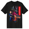 Dragon Ball Z Super Group 3D Men’s Noir T-Shirt -Petit
