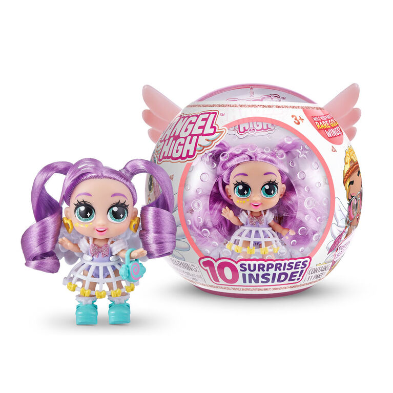 Itty Bitty Prettys Angel High Capsule Doll with 10 Surprise Accessories by ZURU