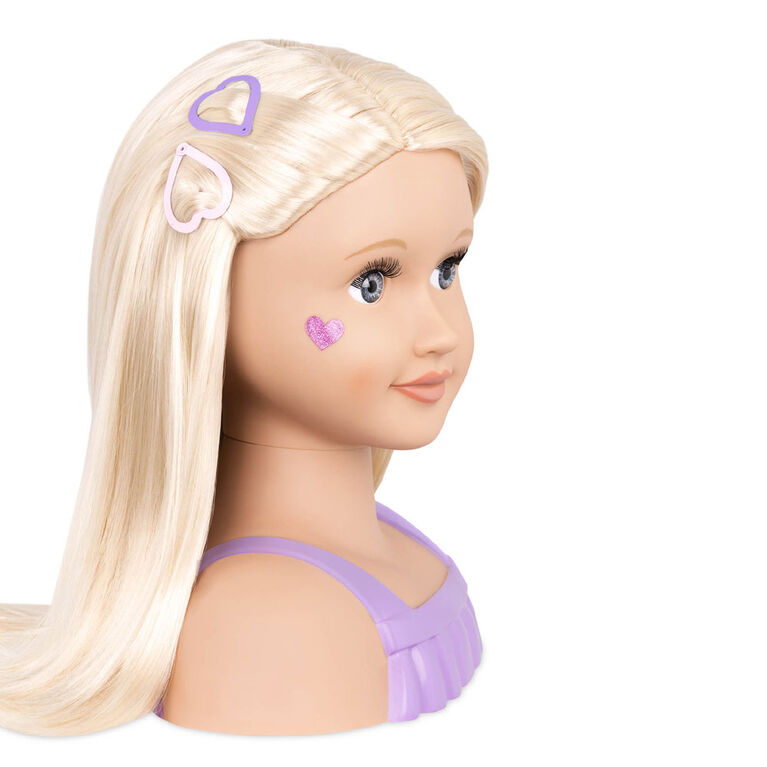 Our Generation, Trista, Doll Face, 9-inch Doll Styling Head