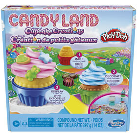 Candy Land Cupcake Creation, jeu de plateau pour la famille et les jeunes enfants, des cr&eacute;ateurs de Play-Doh - &Eacute;dition anglaise - Notre exclusivit&eacute;
