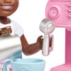 Barbie Chelsea Can Be... Barista Doll and 7 Career-Themed Accessories Including Coffee Maker