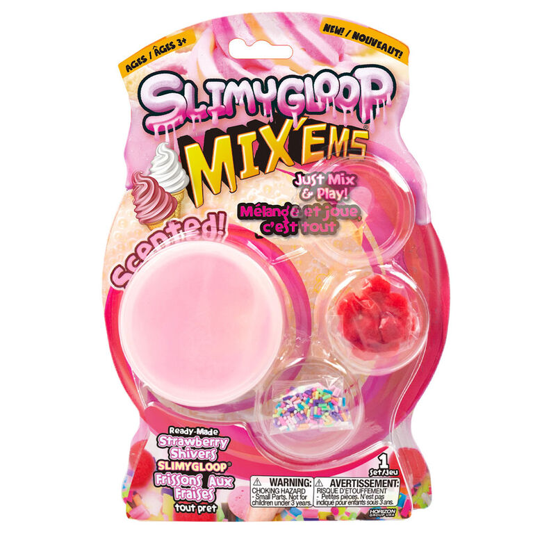 Slimygloop Mixems Strawberry Shivers