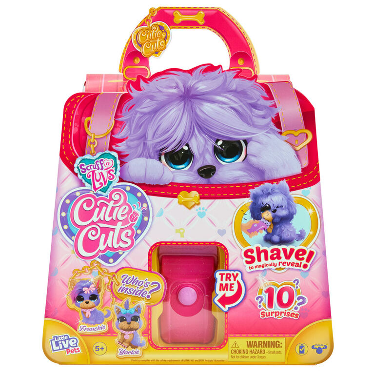 Scruff A Luv'' Cutie Cuts Purple
