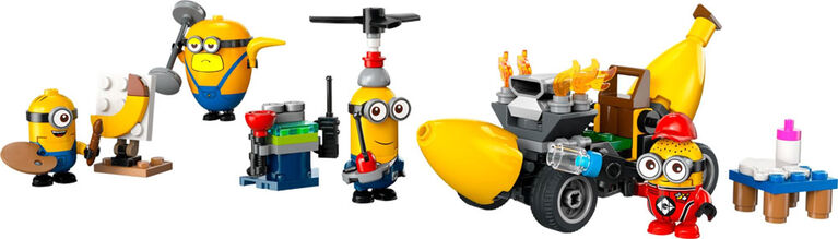 Jouet LEGO Détestable moi 4 Les Minions et la voiture-banane 75580