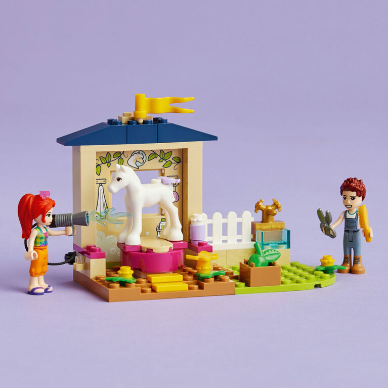 LEGO Friends Pony-Washing Stable 41696 Building Kit (60 Pieces)