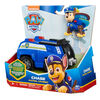 PAW Patrol, Chase's Patrol Cruiser, Toy Car with Collectible Action Figure, Sustainably Minded Kids Toys