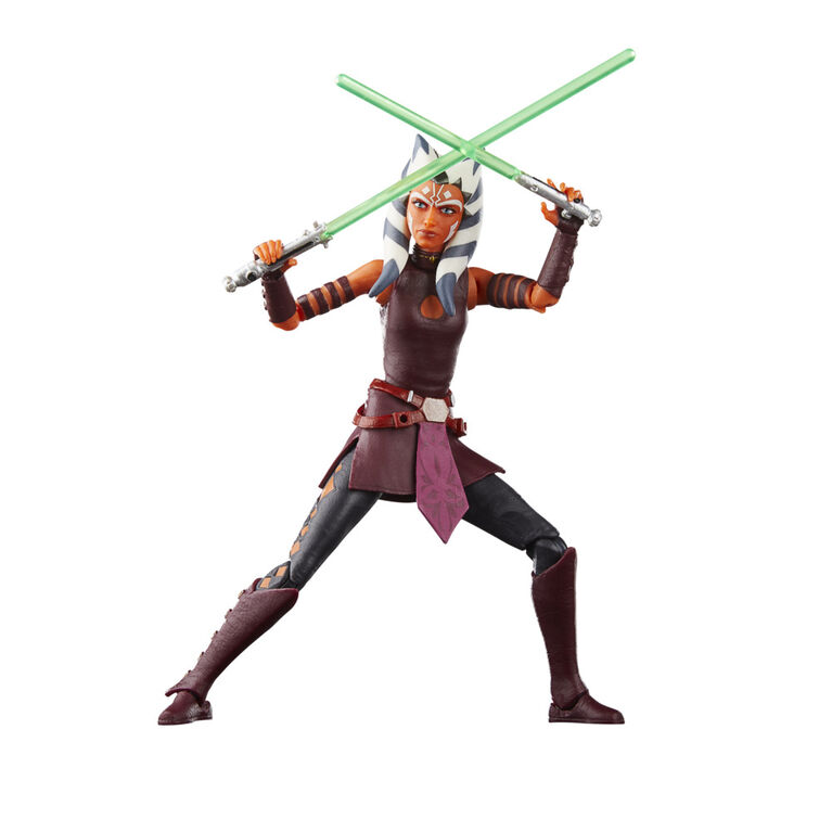Star Wars The Black Series Ahsoka Tano (Padawan), Star Wars: The Clone Wars 6-Inch Action Figures