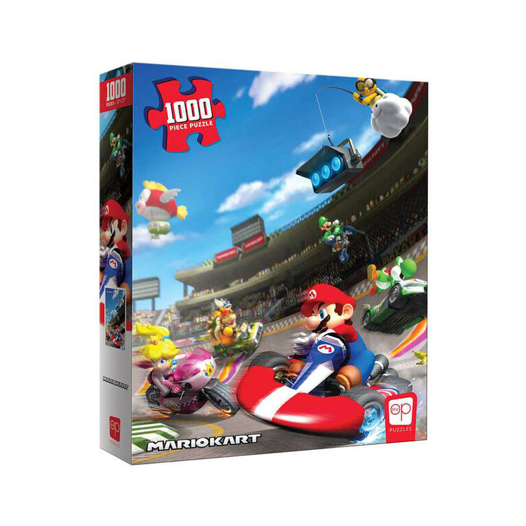 Casse-Tête De 1000 Pièces - "Super Mario" “Mario Kart” - Édition anglaise