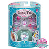 Twisty Petz, Series 3 Babies 4-Pack, Otters and Puppies Collectible Bracelet Set and Case