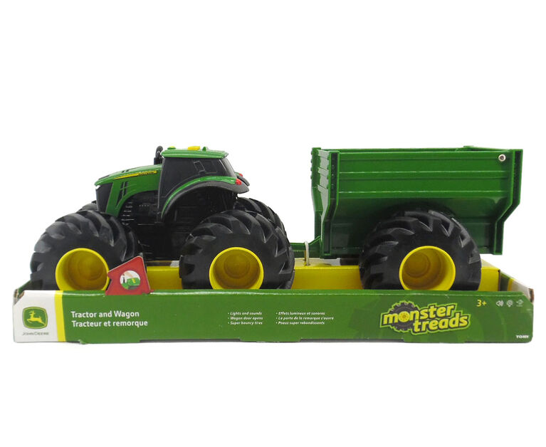 John Deere - Tracteur à gros pneus Monster Treads John Deere