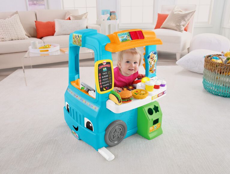 Fisher-Price Laugh & Learn Servin' Up Fun Food Truck - French Edition