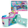 Gabby's Dollhouse, Gabby Cat Friend Ship, Cruise Ship Toy with 2 Toy Figures, Surprise Toys and Dollhouse Accessories