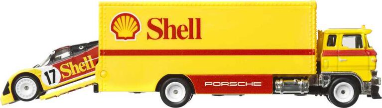 Hot Wheels Team Transport Truck and Race Car