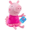 Peppa Pig 8-Inch Bean Plush Ballet Peppa Pig, Super Soft and Cuddly Small Plush Stuffed Animal