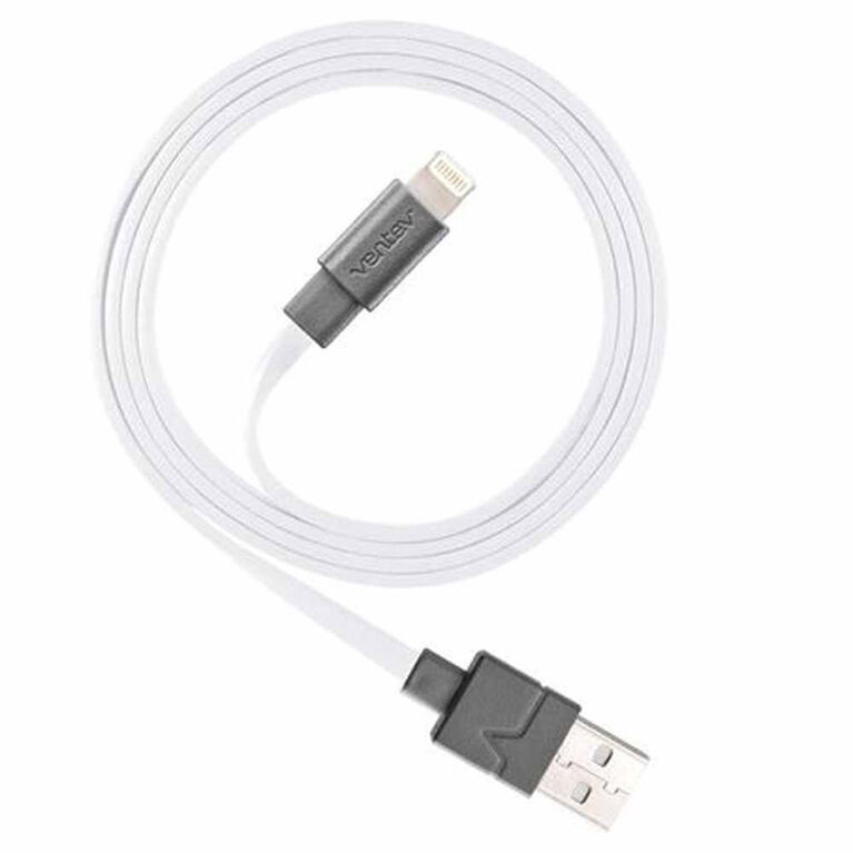 Ventev Câble de Charge/Sync Lightning 6ft Blanc