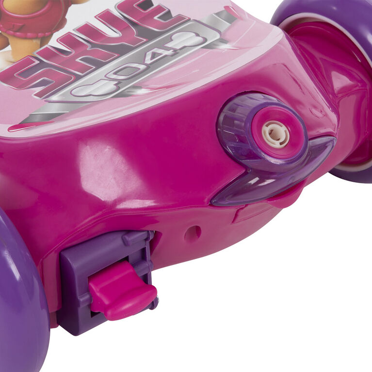 PAW Patrol Skye Kids' Bubble Scooter Battery Ride-On, Pink, 6V