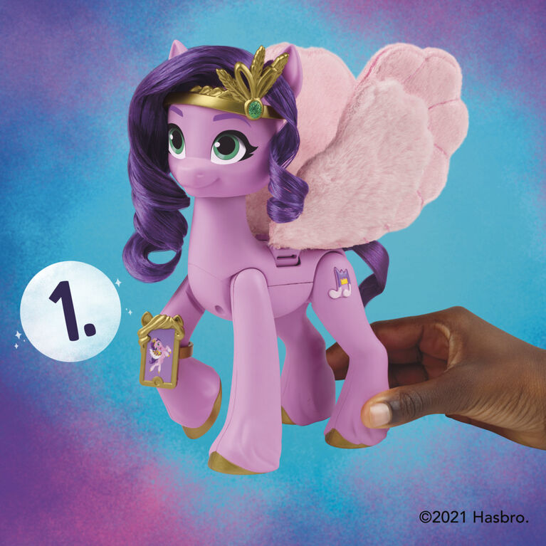 My Little Pony: A New Generation Movie Musical Star Princess Petals - Pink Pony that Plays Music - English Edition