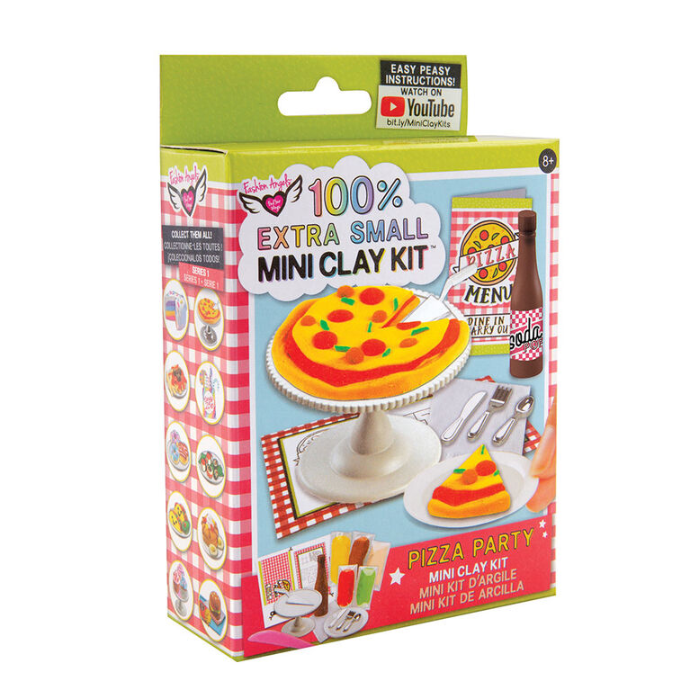 Fashion Angels - 100% Extra Small Pizza Pie Mini Clay Kit