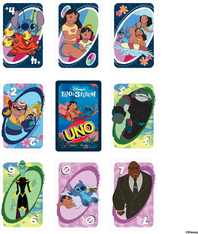 UNO Disney's Lilo and Stitch