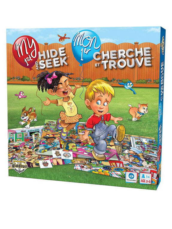 My 1st Hide & Seek - French Edition