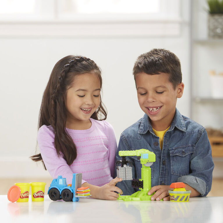 Play-Doh Wheels Crane and Forklift
