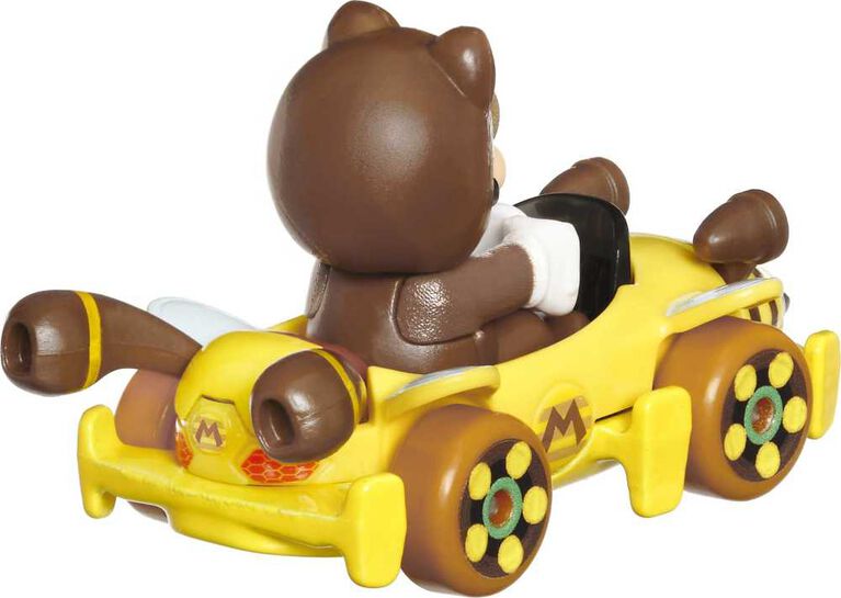 Mario Kart Tanooki Mario Bumble V Karts Hot Wheels 1:64 Die-Cast Car