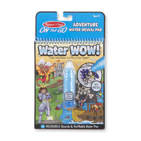Melissa & Doug On the Go Water Wow! Clapet Flip R&eacute;v&eacute;lable - Wacky Animals