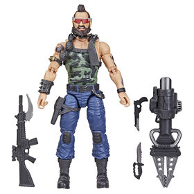 G.I. Joe Classified Series, figurine de collection Dreadnok Ripper 102, de 15 cm