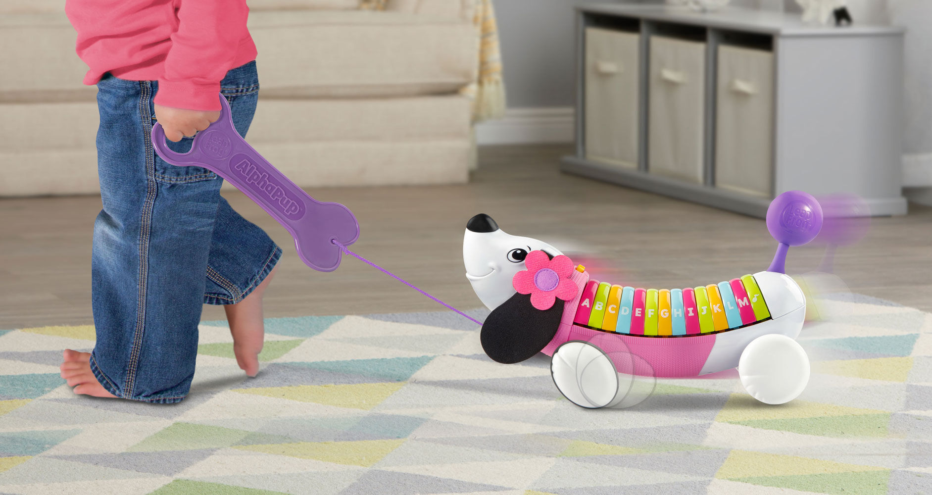 leapfrog alphapup pink