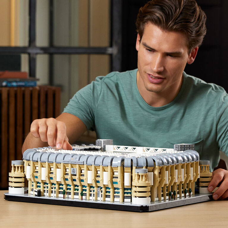 LEGO Real Madrid - Santiago Bernabéu Stadium 10299 Building Kit (5,876 Pieces)