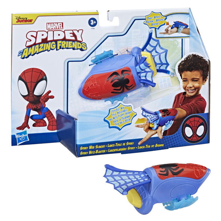 Marvel Spidey and His Amazing Friends Spidey Web Slinger, Wrist-Mounted Toy