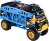 Hot Wheels - Monster Trucks - Véhicule Transporteur Monstre + 3 Camions - Notre exclusivité