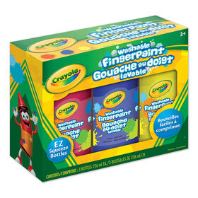 Crayola Washable Fingerpaint 3-Pack