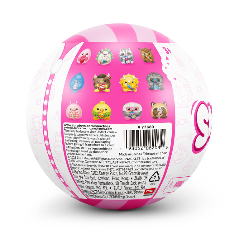 Snackles Licensed Series 3 5-inch Plush by ZURU
