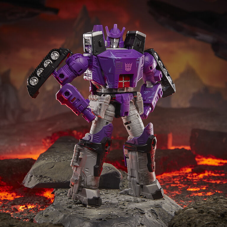 Transformers Generations War for Cybertron: Kingdom, figurine WFC-K28 Galvatron classe Leader