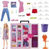 Barbie Toys - Dream Closet Playset with Doll, Clothes and Accessories