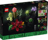 LEGO Botanicals Les succulentes; plantes d'intérieur, cactus, aloe vera, echeveria 10309