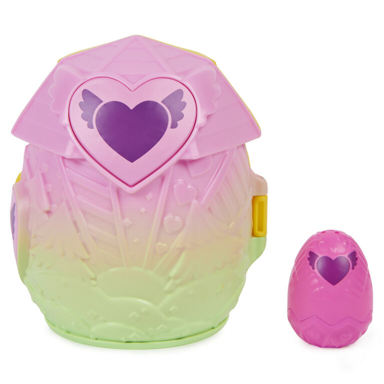 Hatchimals CollEGGtibles, Coffret Family Hatchy Home Rainbow-cation avec 3 personnages et jusqu'à 3 bébés surprises (les styles peuvent varier)