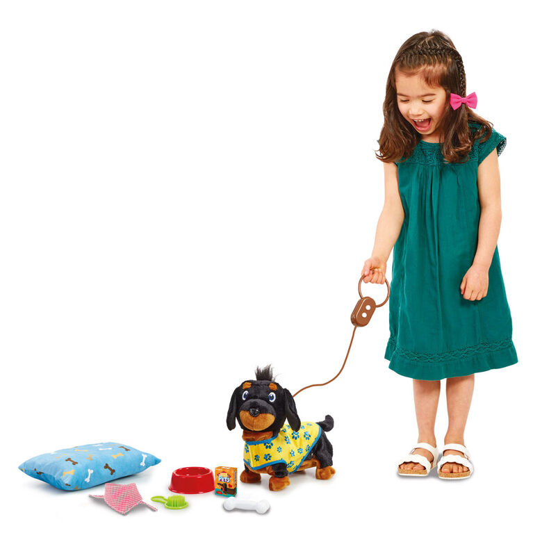 Pitter Patter Pets Wiggle Jiggle Dachshund Deluxe - R Exclusive