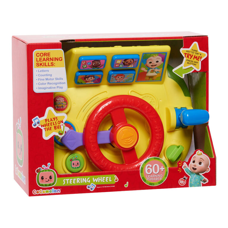 CoComelon Learning Steering Wheel, Learning and Education