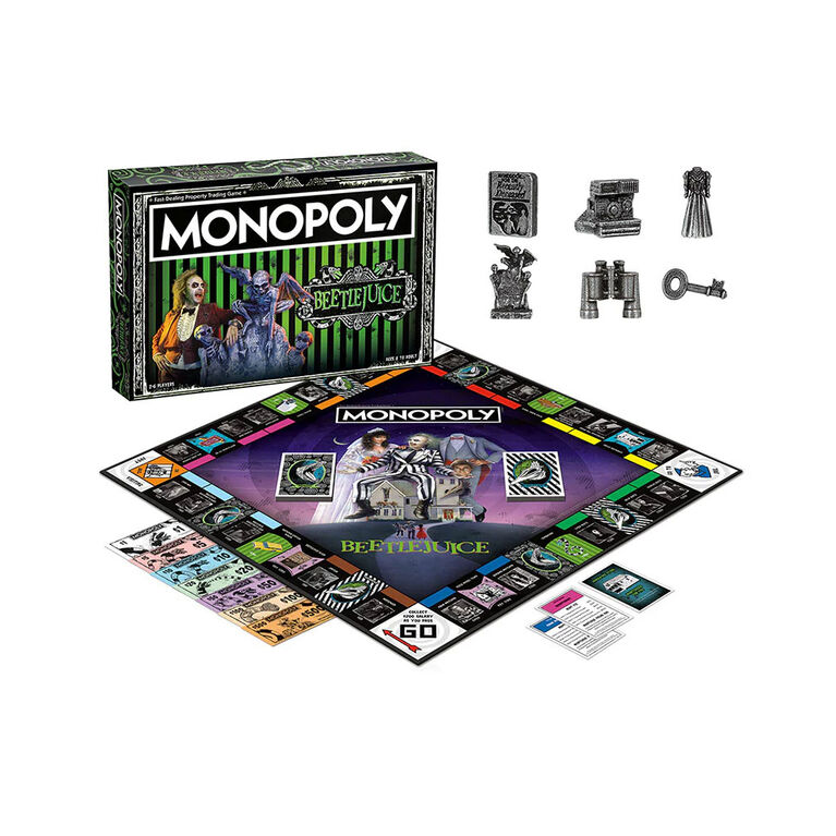 USAopoly MONOPOLY: Beetlejuice - English Edition