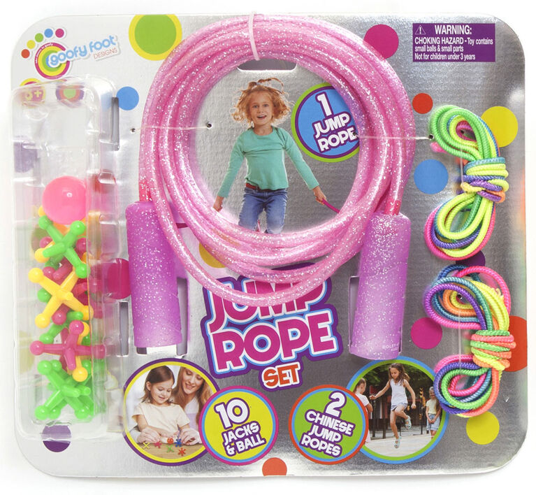 Goofy Foot Designs Jump Rope Combo Set - 1 per order, colour may vary (Each sold separately, selected at Random)