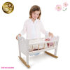 Berceau en bois pour poupée, Little Flora - Notre exclusivité