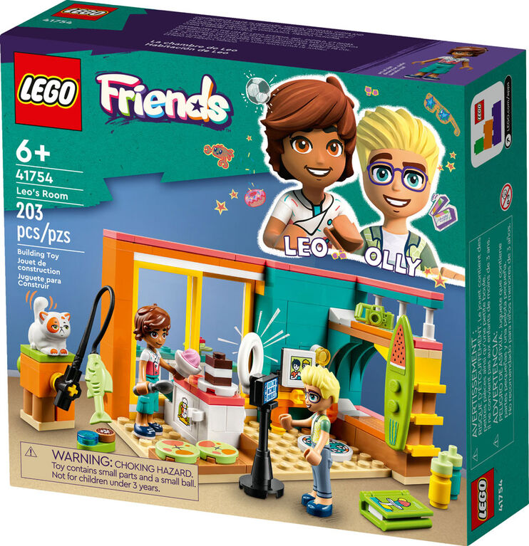 LEGO Friends La chambre de Leo 41754 Ensemble de jeu de construction (203 pièces)