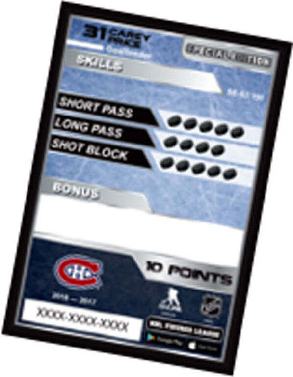 NHL Figures - Two-pack Signature Edition - Carey Price