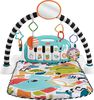 Fisher-Price Tapis piano Lumières et Apprentissage, bleu, français