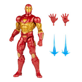 Hasbro Marvel Legends Series Modular Iron Man Action Figure Toy, Includes 4 Accessories and 1 Build-A-Figure Part