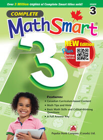 Complete MathSmart 3: Grade 3 - Édition anglaise