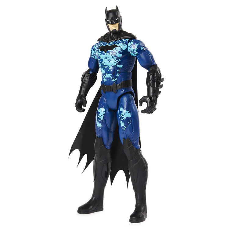 Batman 12-inch Bat-Tech Tactical Action Figure (Blue Suit)